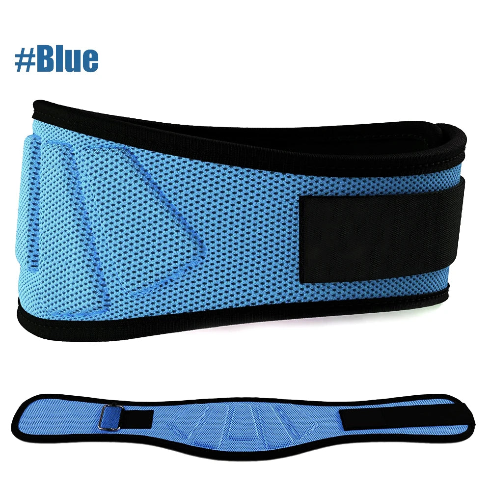 Sports Fitness Weight Lifting Waist Belts Gym Workout Lumbar Back Support, Powerlifting, Strength Training, Squat, Weightlifting